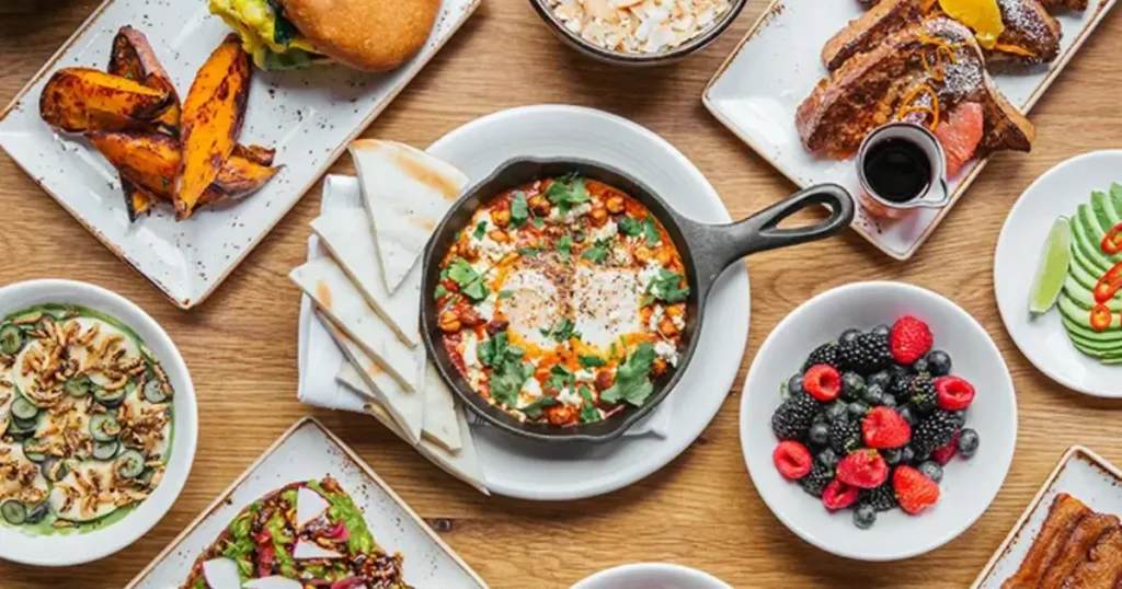 healthy lunch options at local cafes