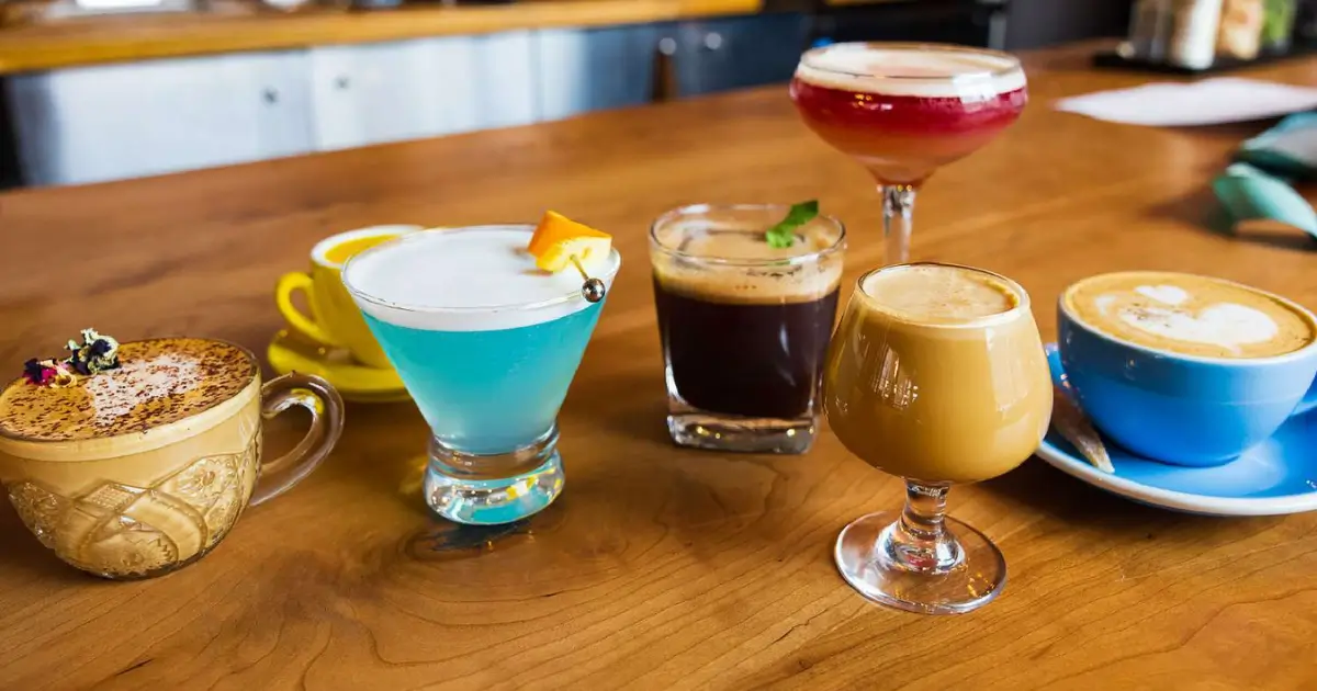 unique specialty drinks only at Frontier Cafe
